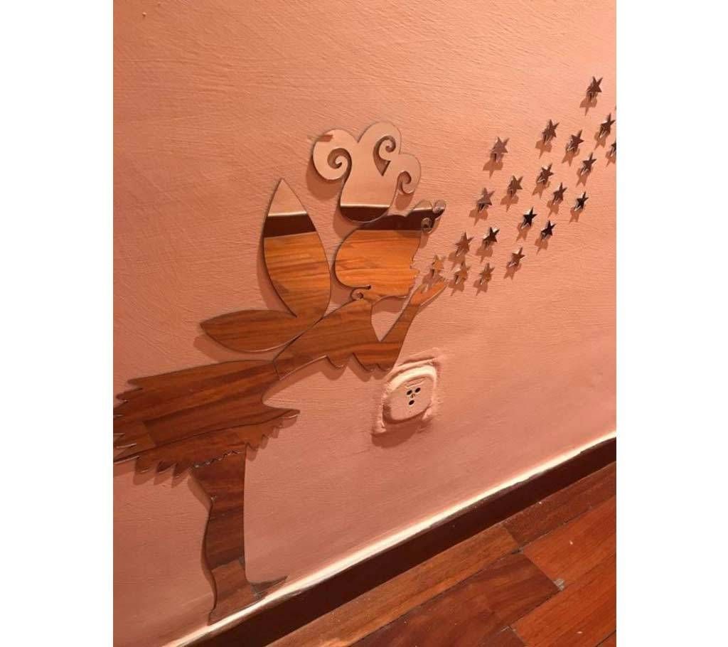 Fairy 3D Mirror Wall Sticker