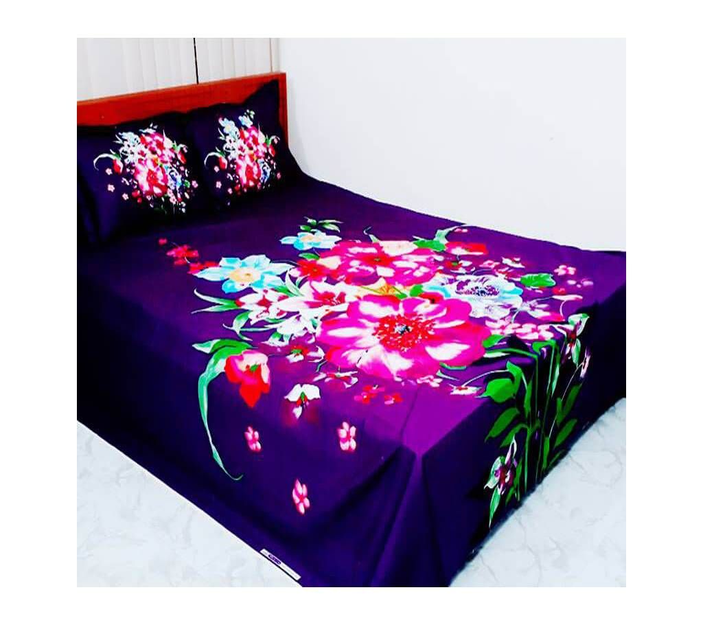Cotton Double size Bed Sheet Set -140