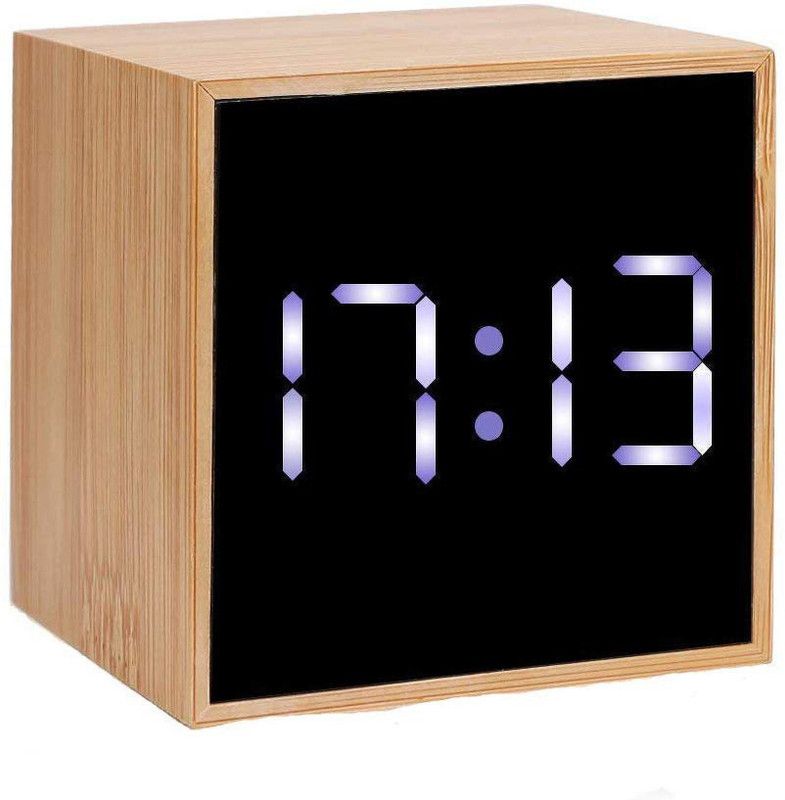 vezzmart Digital wooden Clock