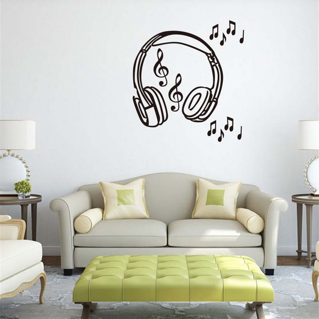 Headphone Wall Sticker