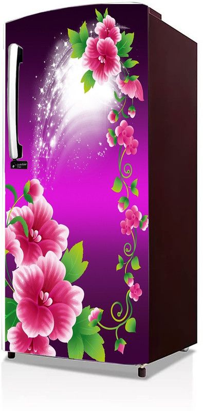 Decorative Production Floral & Botanical Multicolor Wallpaper  (60 cm x 124 cm)