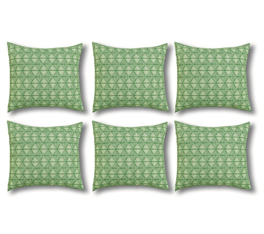 6 piece Cotton Cushion Cover 20x20 inch