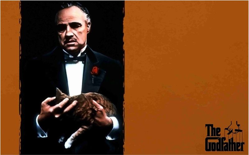 The Godfather Movie Wall Poster For Room With Gloss Lamination M3 Paper Print  (12 inch X 18 inch, Rolled)