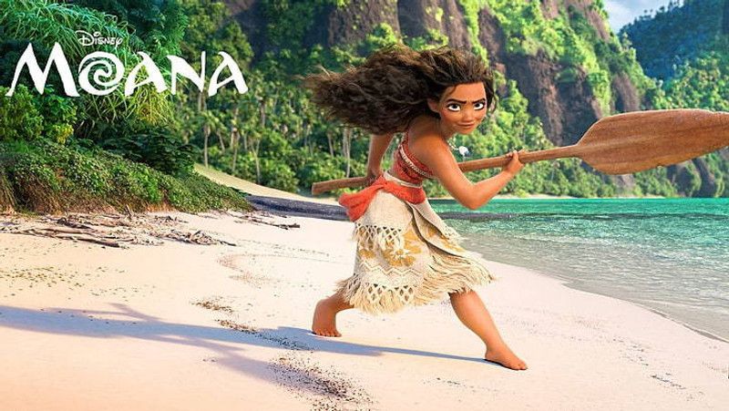 Movie Moana Moana Movie Moana Waialiki Matte Finish Poster Photographic Paper  (12 inch X 18 inch)