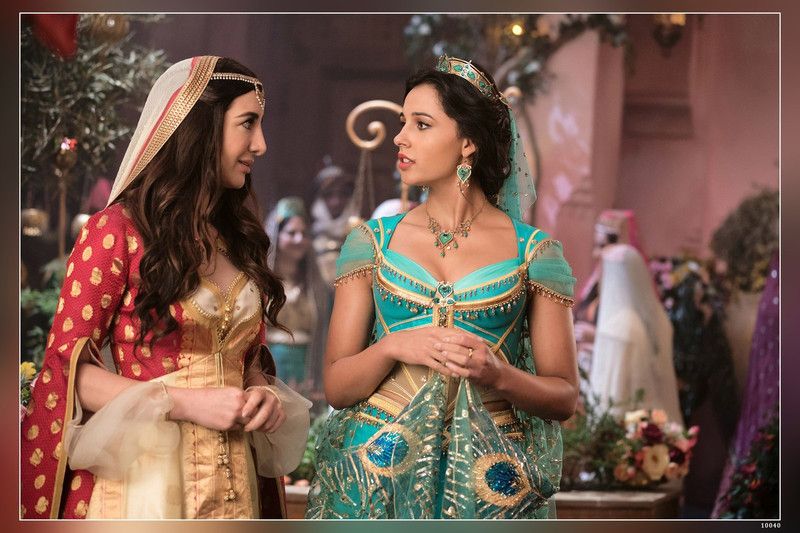 Movie Aladdin Naomi Scott Princess Jasmine Matte Finish Poster Paper Print  (12 inch X 18 inch)