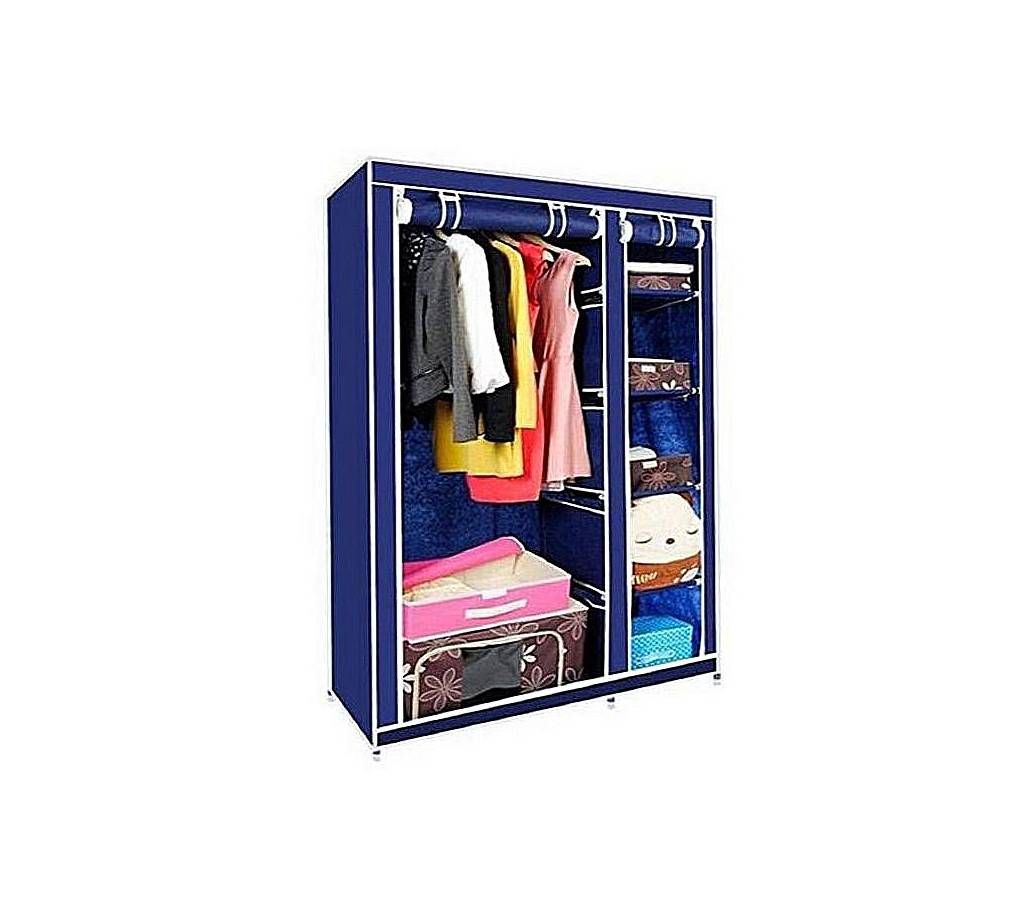 Clothes Rail With Protective Cover Wardrobe - Multicolore