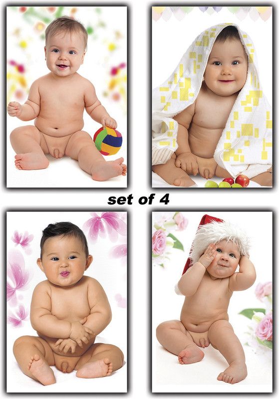 Poster N Frame Textured Cute Baby Poster for Pregnant Women & Expecting Mothers Smiling Baby Posters New Born Baby poster with Water Splash Proof 12inch x18 inch Paper Print  (18 inch X 12 inch)
