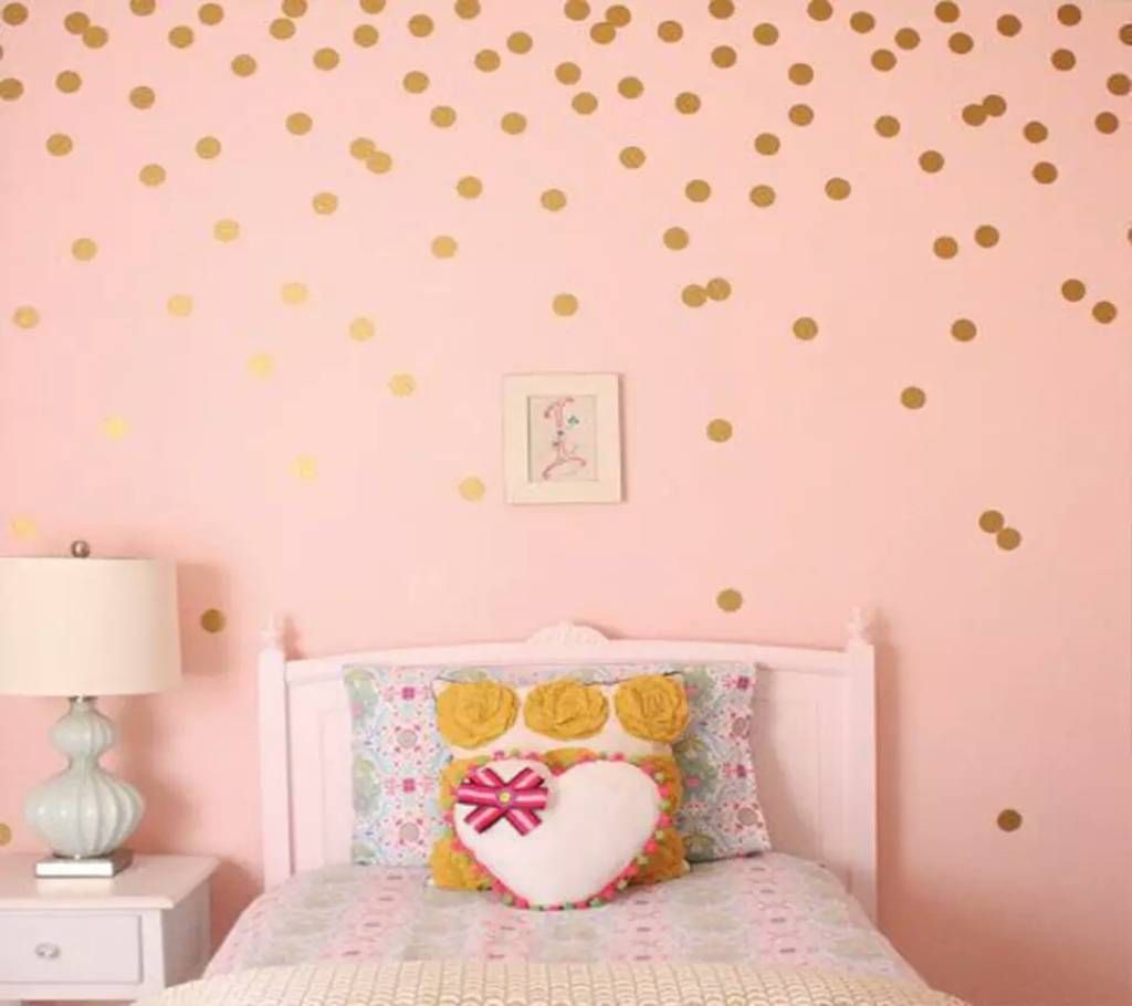 Round shape wall sticker