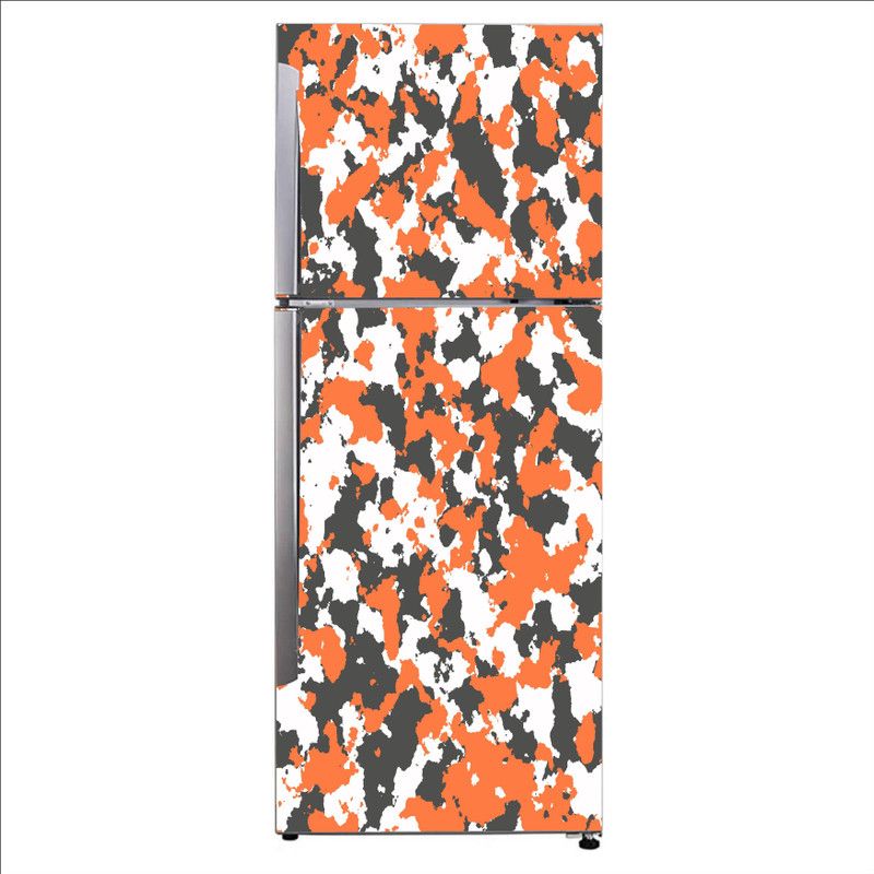 K2A Studio 60 cm art design peach pattern textile Self Adhesive Sticker  (Pack of 1)