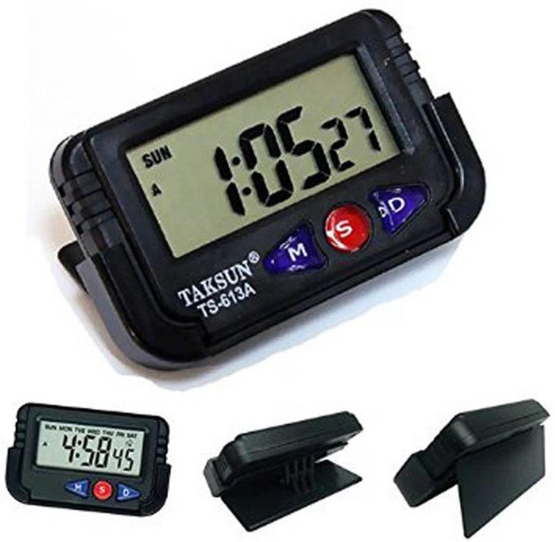Colours Digital Tuksun Watch For Cars Clock