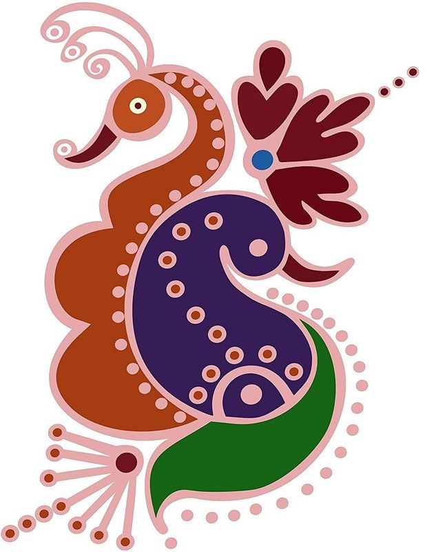 Asmi Collections 60 cm Beautiful Peacock Rangoli Sticker  (Pack of 1)