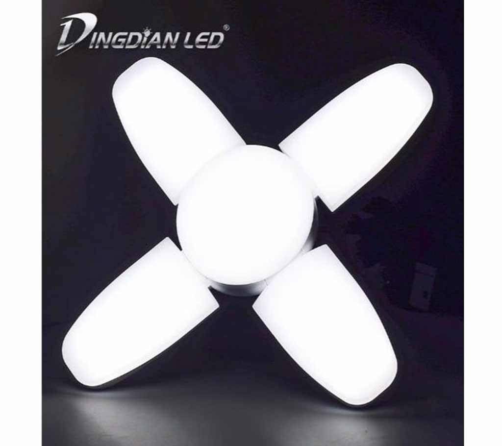 Fan Light LED Deformable Lamp E27 48W Fan Blade Led Bulb Garage Light AC85-265V 6500k LED Corn Bulb Lamp Home Lighting Bulb