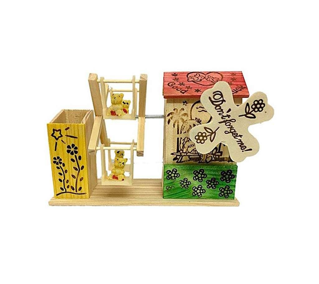 Musical Wooden Love Showpiece - Windmill gift