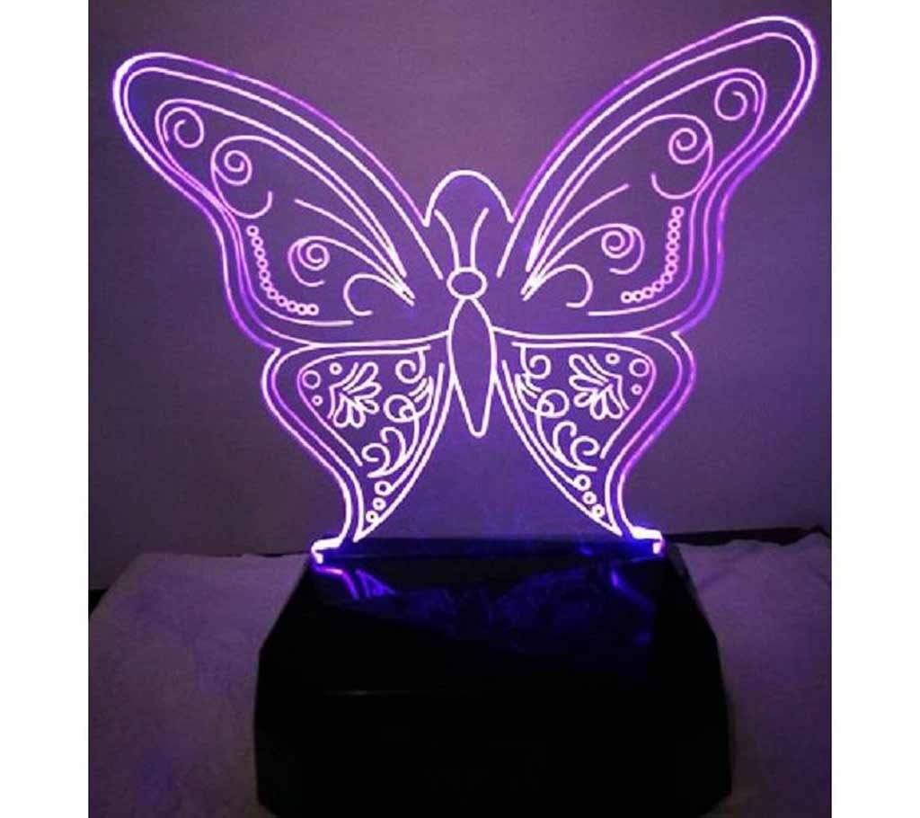 Creative 3D LED Decorative Butterfly Table Lamp 