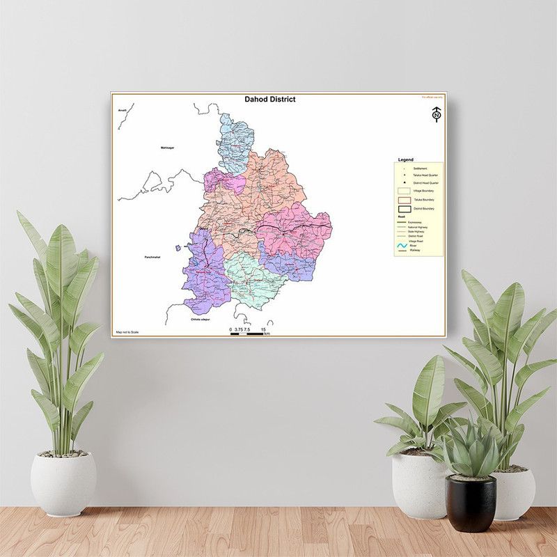 BRITISH TERMINAL 60.96 cm DAHOD DISTRICT Self Adhesive Sticker  (Pack of 1)