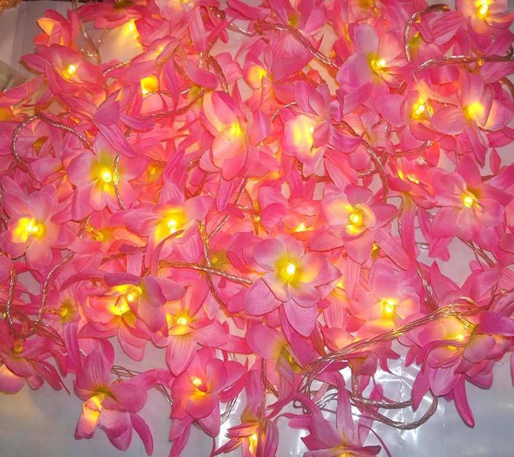 Flower String Lights - Fairy Lights - Decoration Lights -Pink Flower Fairy String Light