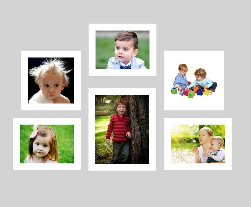 SWADESI STUFF MDF Personalized, Customized Gift Best Friends Reel Photo Collage gift for Friends, BFF with Frame, Birthday Gift,Anniversary Gift Wall  (White, 6 Photo(s), 3 frame : 4x6 inch, 2 frame : 5x5 inch, 1 frame : 6x8 inch)