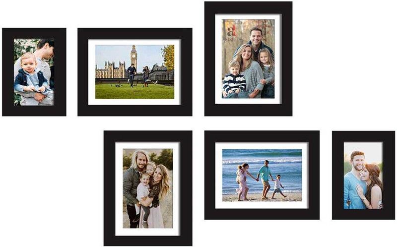 Painting Mantra Wood Personalized, Customized Gift Best Friends Reel Photo Collage gift for Friends, BFF with Frame, Birthday Gift,Anniversary Gift Wall  (Multicolor, 6 Photo(s), 4X6, 6X8)