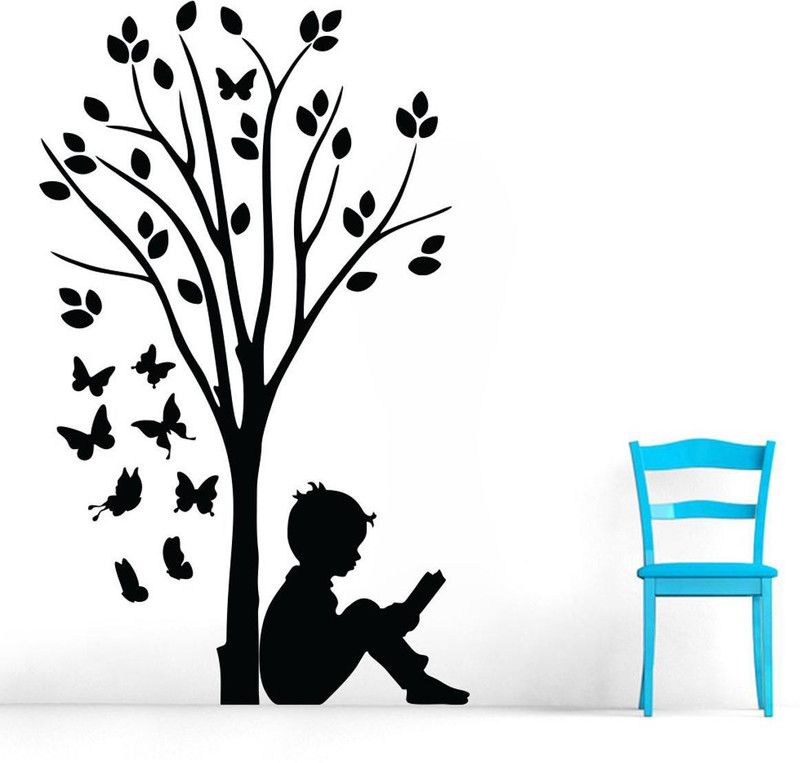 Madhuban Decor 8 cm Madhuban Decor Wall Sticker For Kids Room_268 Self Adhesive Sticker  (Pack of 1)