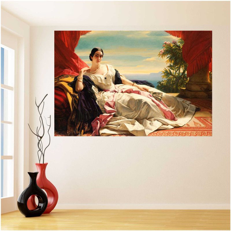 sudrashya the queen Canvas 24 inch x 36 inch Painting  (Without Frame)