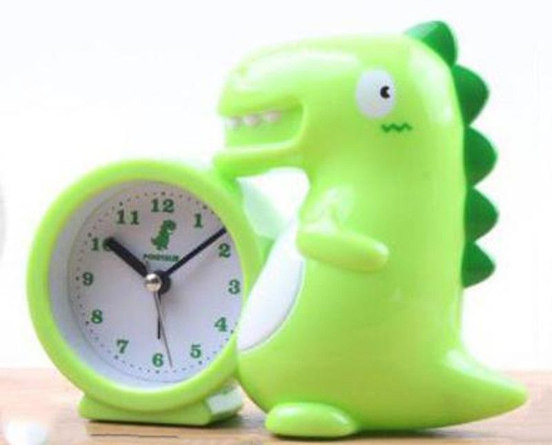 jmv Analog-Digital Green Clock