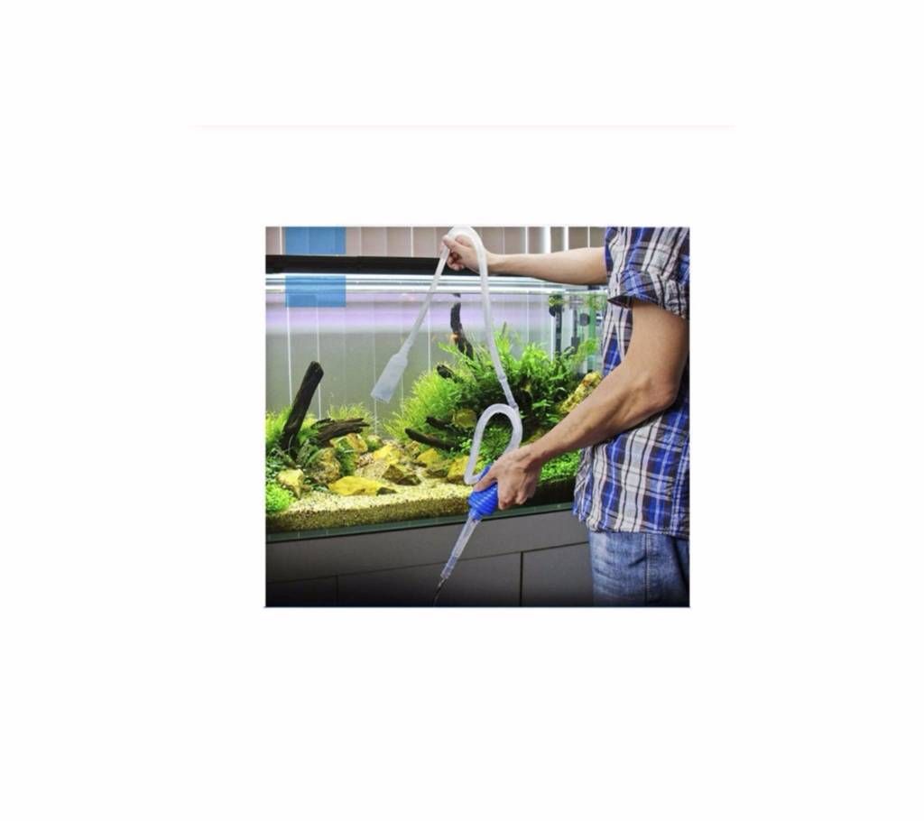 Aquarium Fish Tank Cleaner Siphon Pump