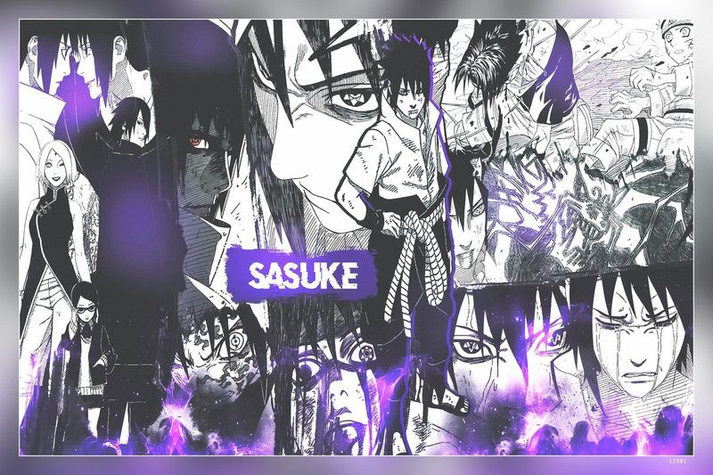 Anime Boys Uchiha Sasuke Naruto Shippuuden Manga Hd Matte Finish Poster Paper Print  (12 inch X 18 inch, 12 x 18 Inch Unframed)