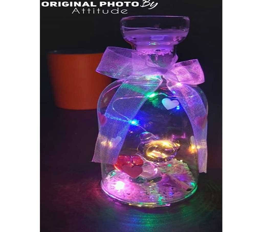 Beautiful Unique Design Lamp Night Light CuteHeart Bottle Lamp