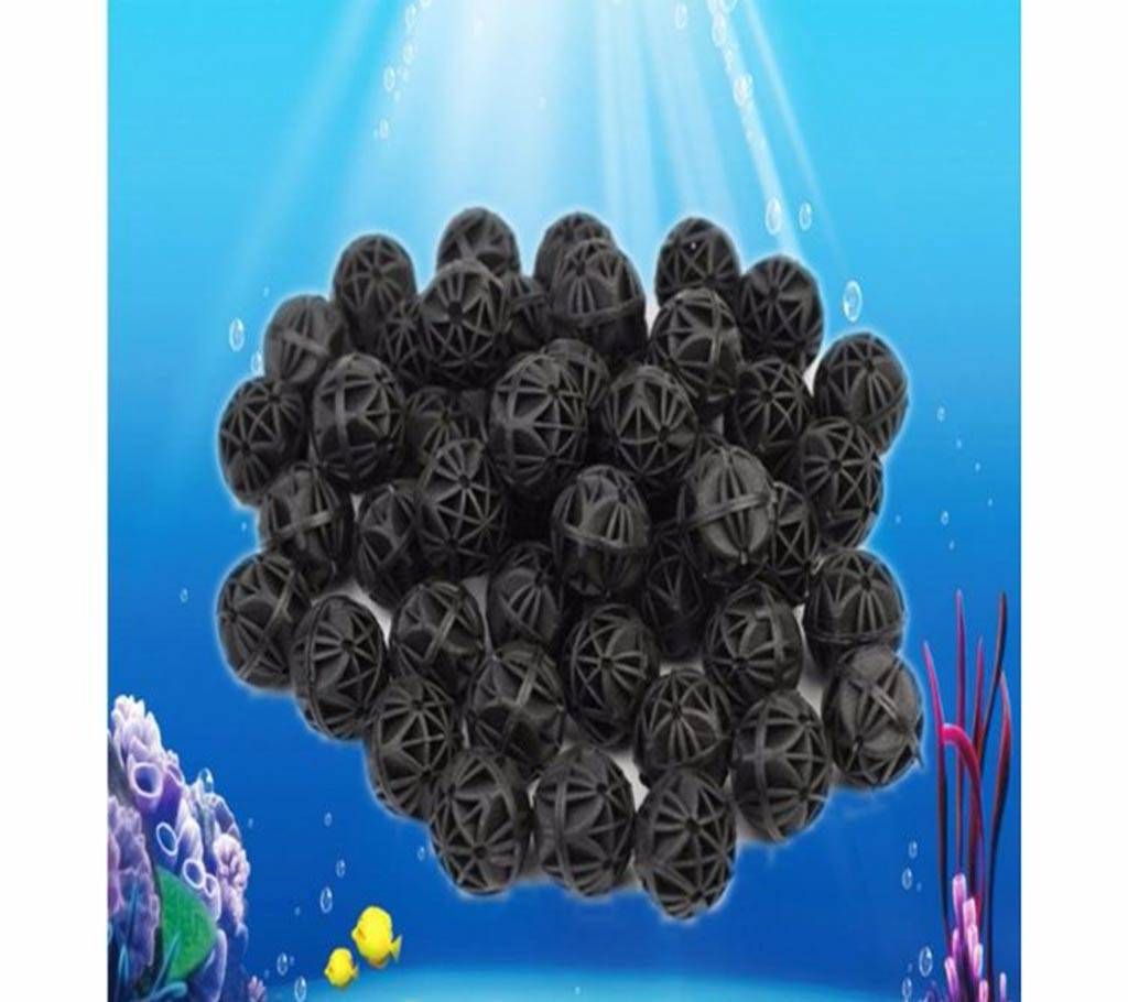 10Pcs Aquarium Fish Tank Pond Reef Filter Sponge Bio Balls For Biofilter