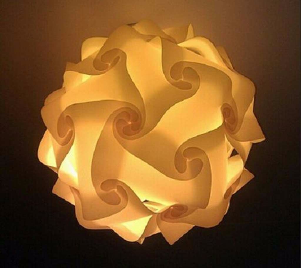 Plastic Sheet Polygon Lampshade