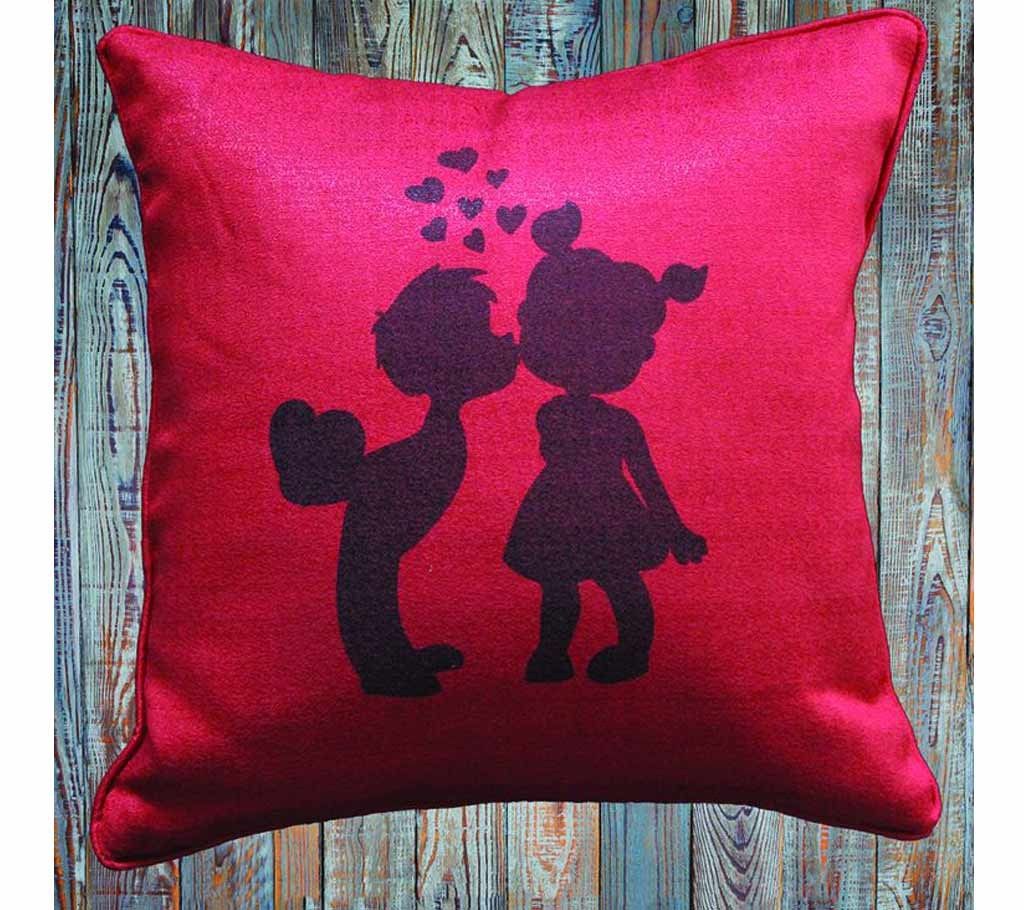 Black Couple Cushion cover 