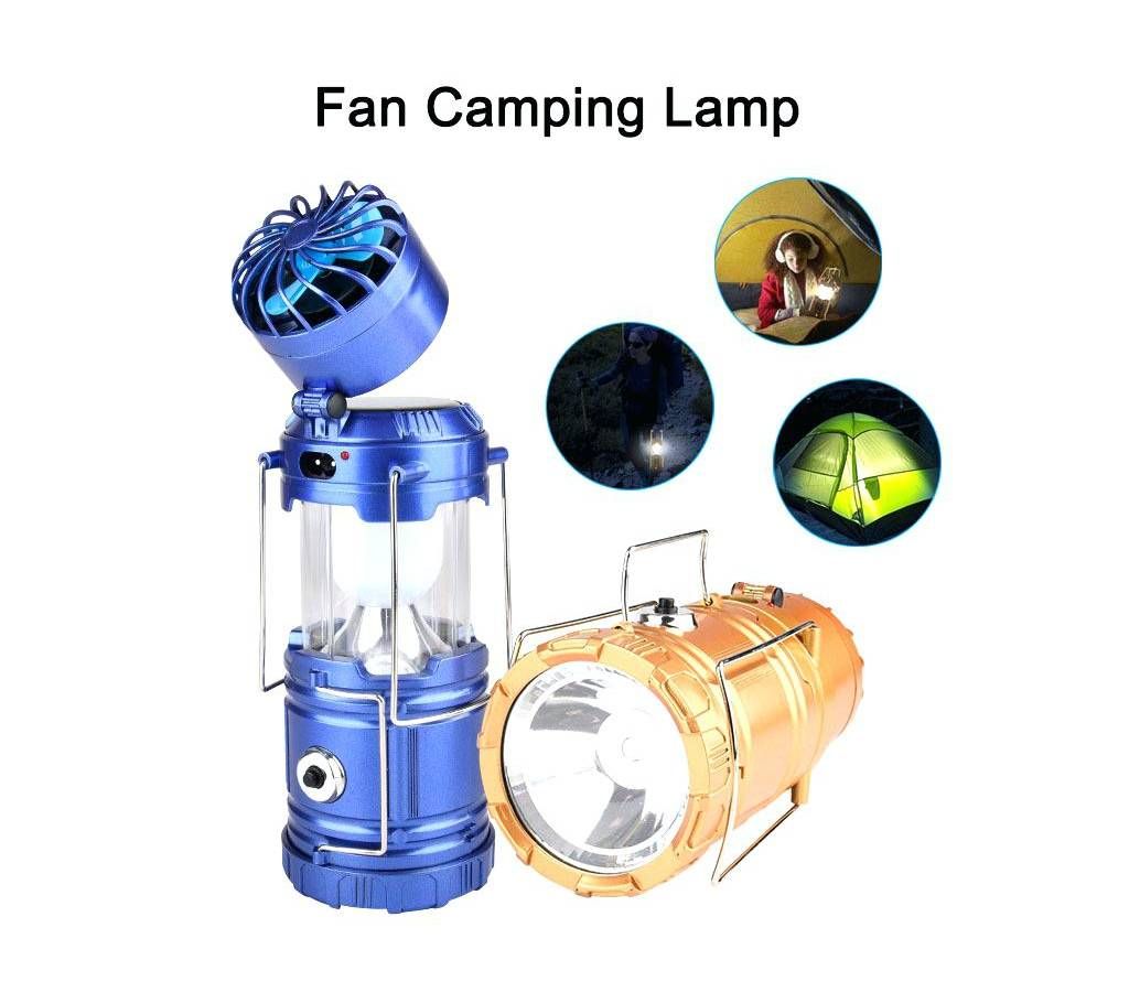 Rechargeable Camping lights with Fan
