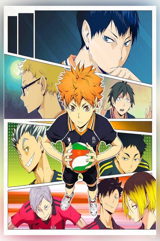 Haikyuu!! - Anime Series Matte Finish Poster Paper Print  (18 inch X 12 inch)