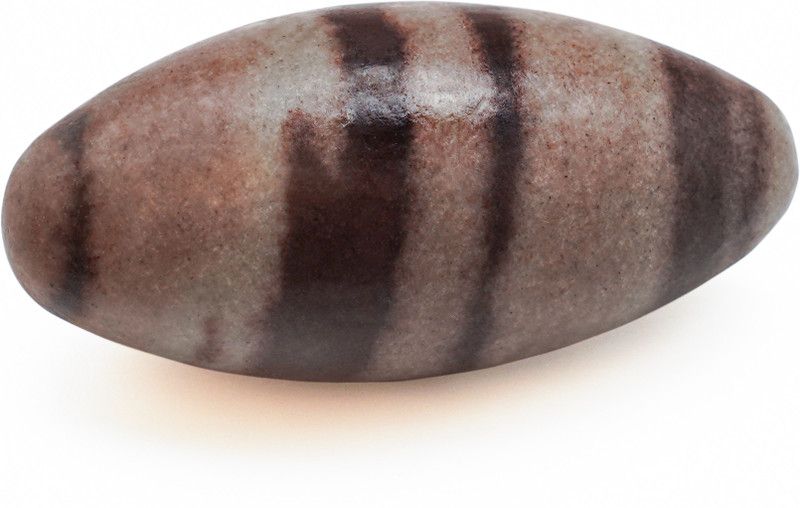 Maharudraastro Narmada Shivling Stone Narmadeshwar Shiva Ling 2 Inch Decorative Showpiece - 5.5 cm  (Stone, Multicolor)