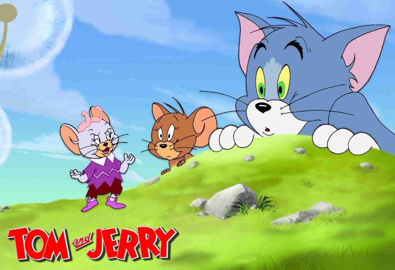 Poster Tom & Jerry Design sl12444 (Wall Poster, 13x19 Inches, Multicolor) Fine Art Print  (19.1 inch X 13.1 inch, Rolled)