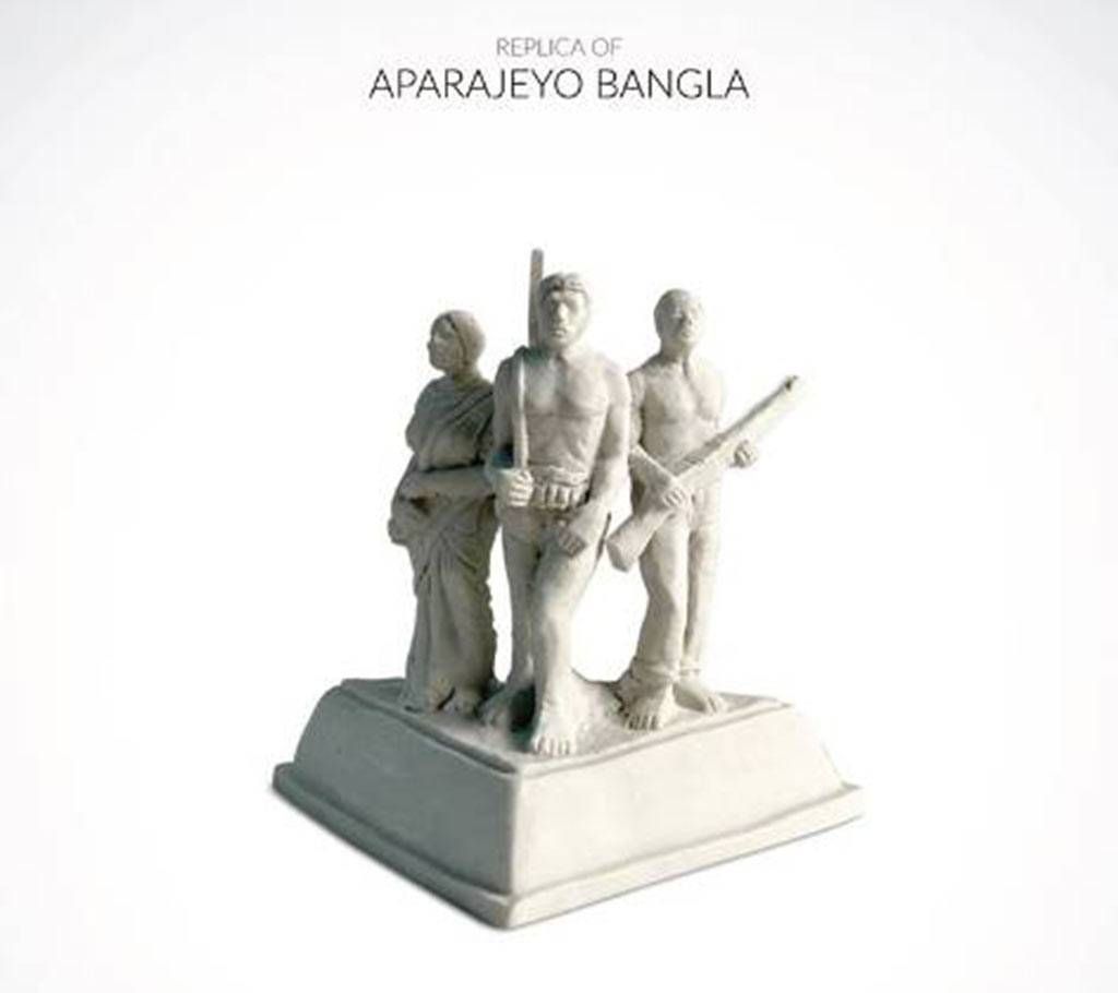 Aparajeyo Bangla miniature replica sculpture 