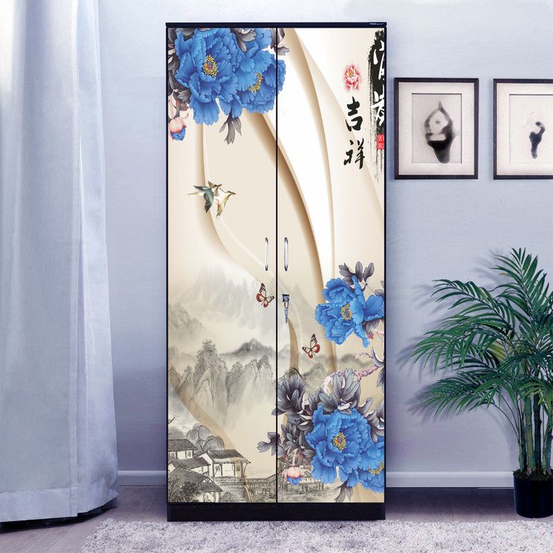 DSticker Floral & Botanical Multicolor Wallpaper  (213 cm x 100 cm)