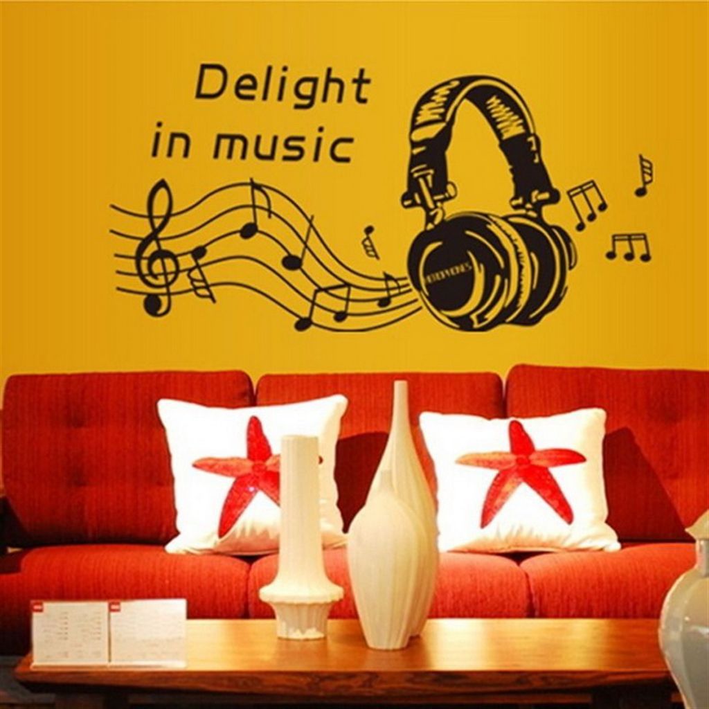 Delight in Music Wall Sticker