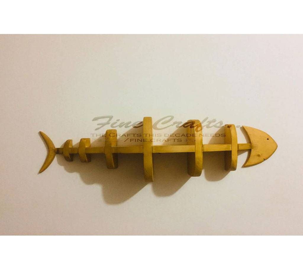 Fish Skeleton Design Shelf for Kitchen
