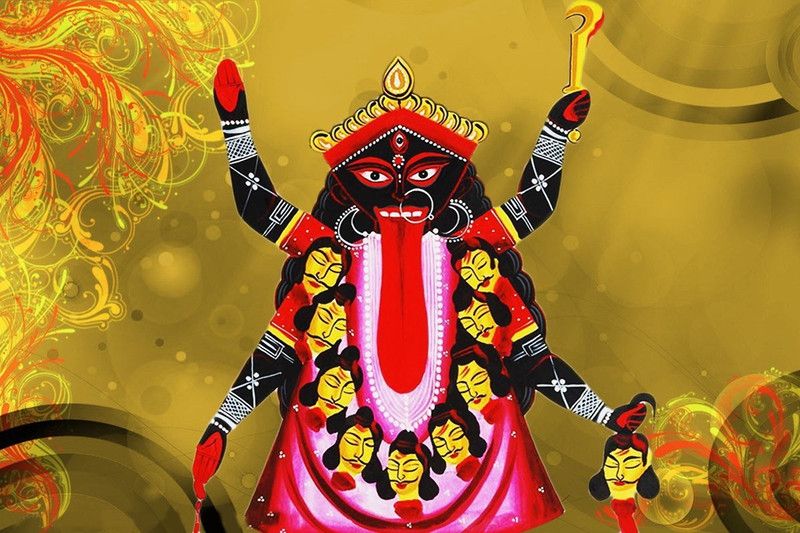 maa kali ji new art picture Print Poster on 13x19 Inches Paper Print  (19 inch X 13 inch, Rolled)