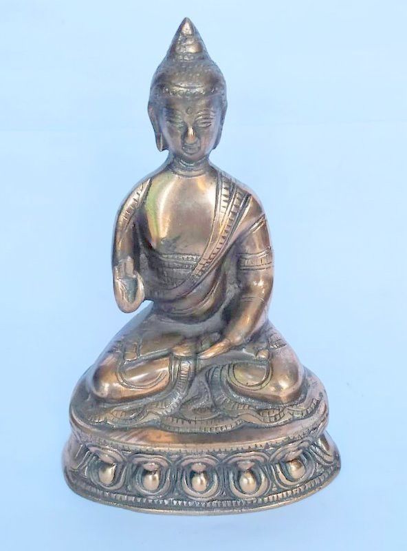 Robin Export Company Decorative Showpiece - 19 cm  (Bronze, Copper)