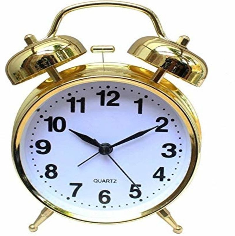 Rk Analog Gold Clock
