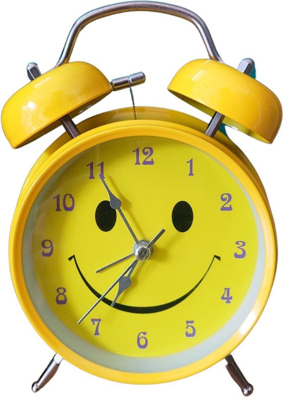 FEPPO Analog-Digital Yellow Clock