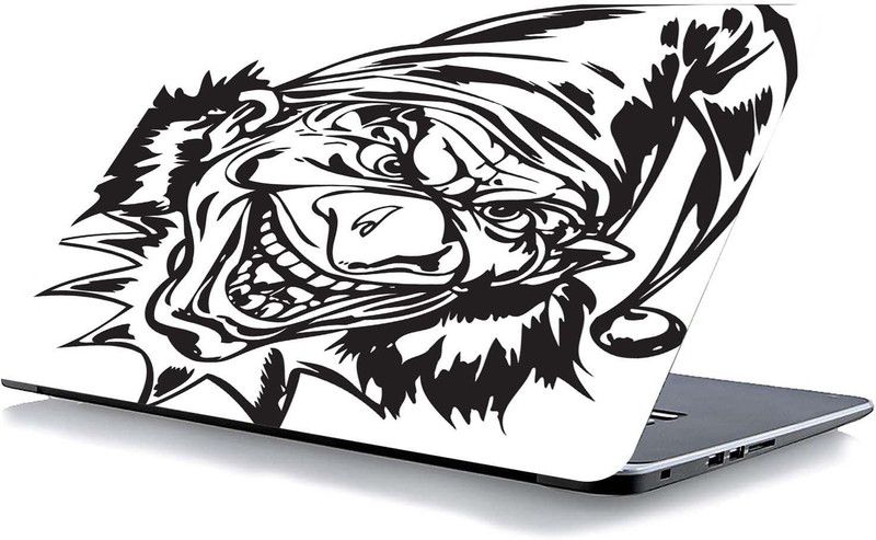 QTH 15 cm LINE ART-LAP-6983 Self Adhesive Sticker  (Pack of 1)