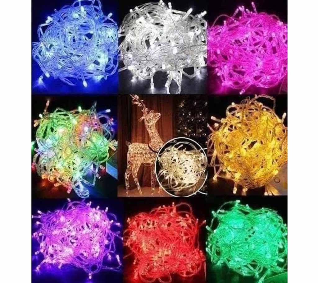 LED FAIRY LIGHT,,MULTIPLE COLOUR-80 PIECE-30 FEET