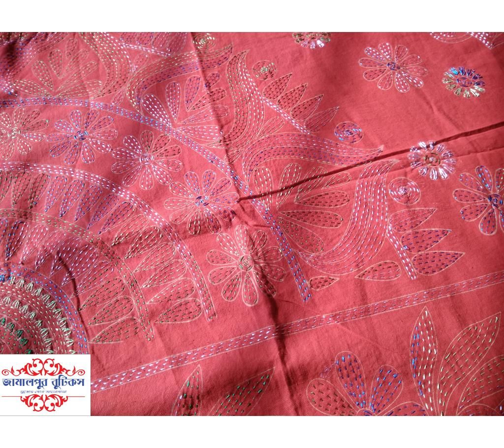 Handicraft Bed Cover With Pillow cover