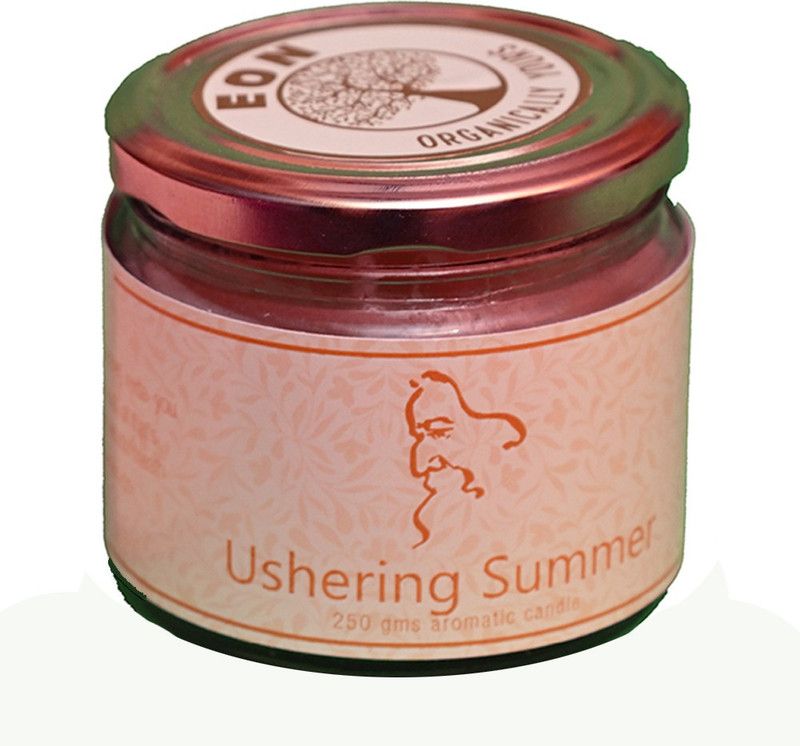 Eon Ushering Summer Aromatic Candle (Pack of 1) Candle  (Orange, Pack of 1)