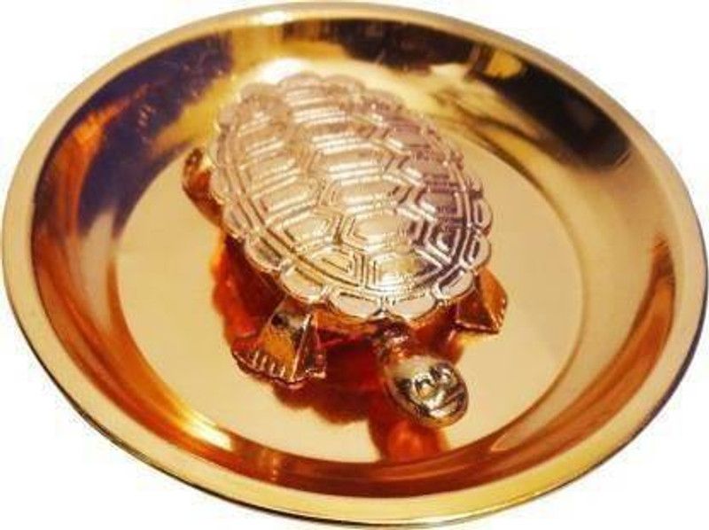 NAVYAKSH Decorative Showpiece - 5.2 cm  (Metal, Gold)