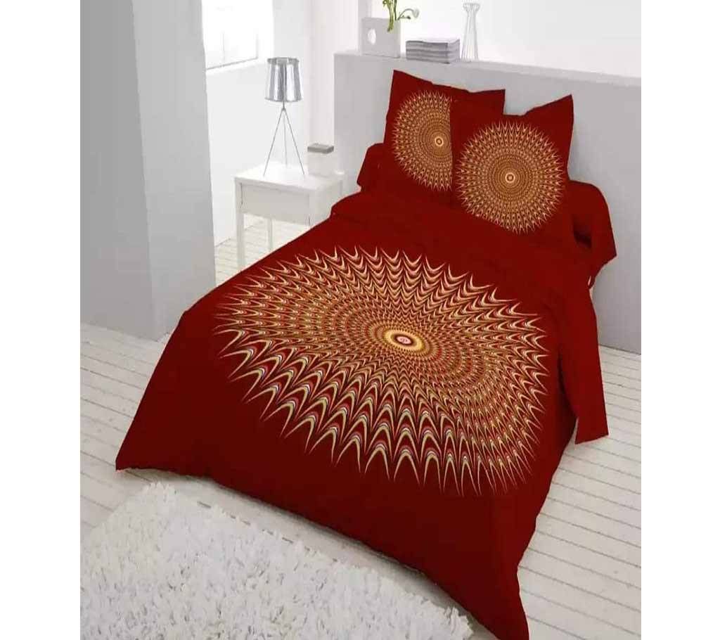 King Size Cotton 4 pcs Bed Sheet