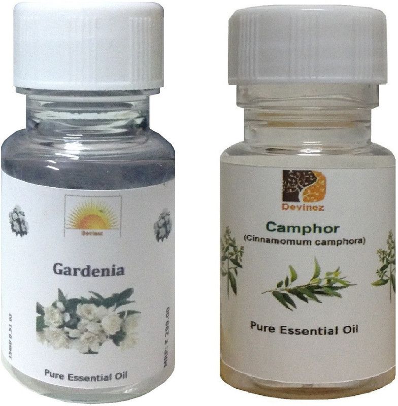 Devinez Gardenia, Camphor Aroma Oil  (2 x 15 ml)